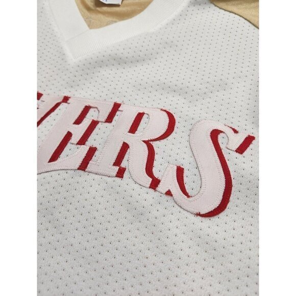 Vintage Philadelphia Sixers 76ers AI Allen Iverson #43 Majestic NBA Jersey 2XL - Picture 4 of 16